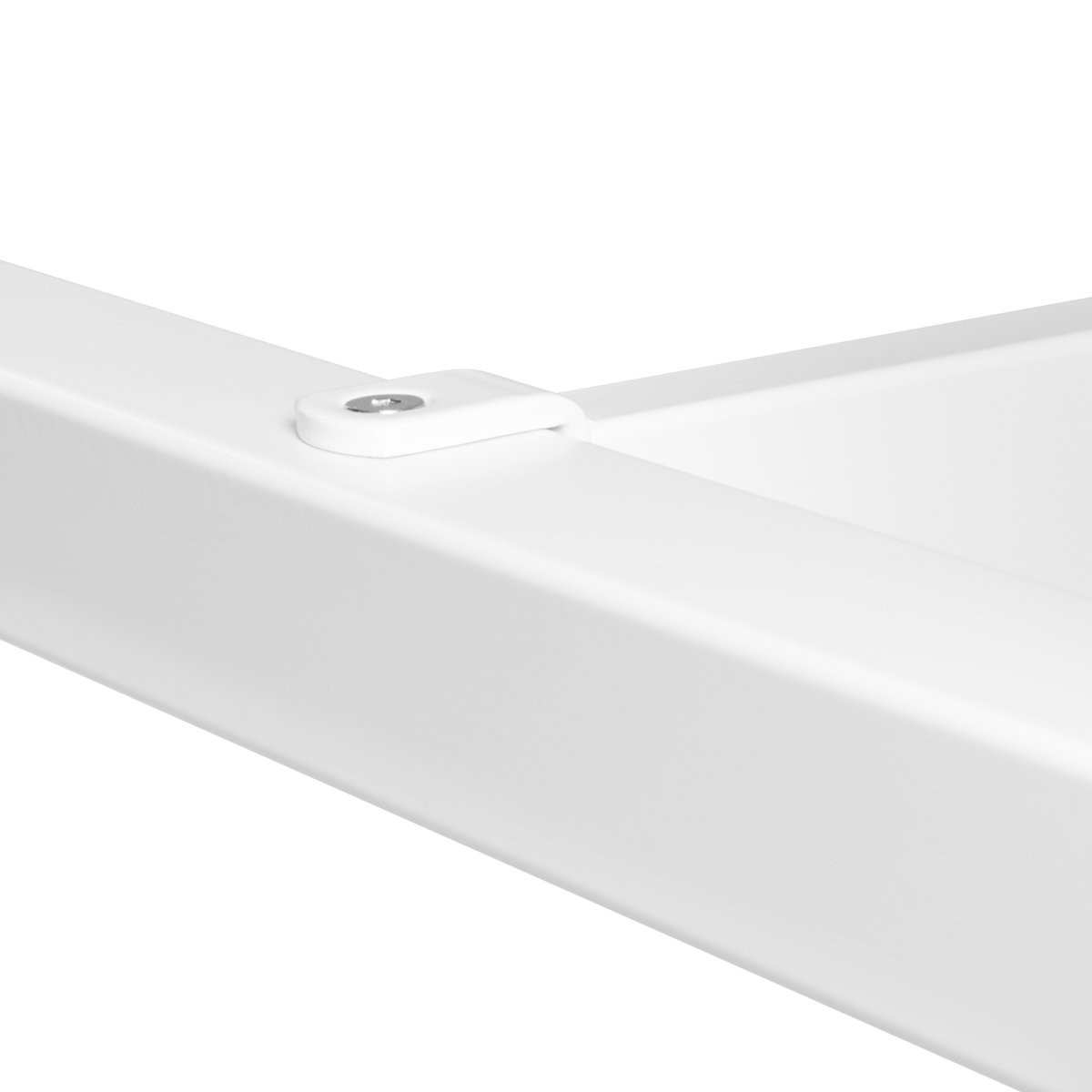 Talk Højbord, hvidt stel/hvid laminat,140x70 cm