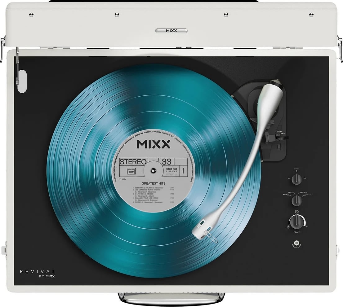 Mixx Vinylpladeafspiller Revival 65 Stereo, cream