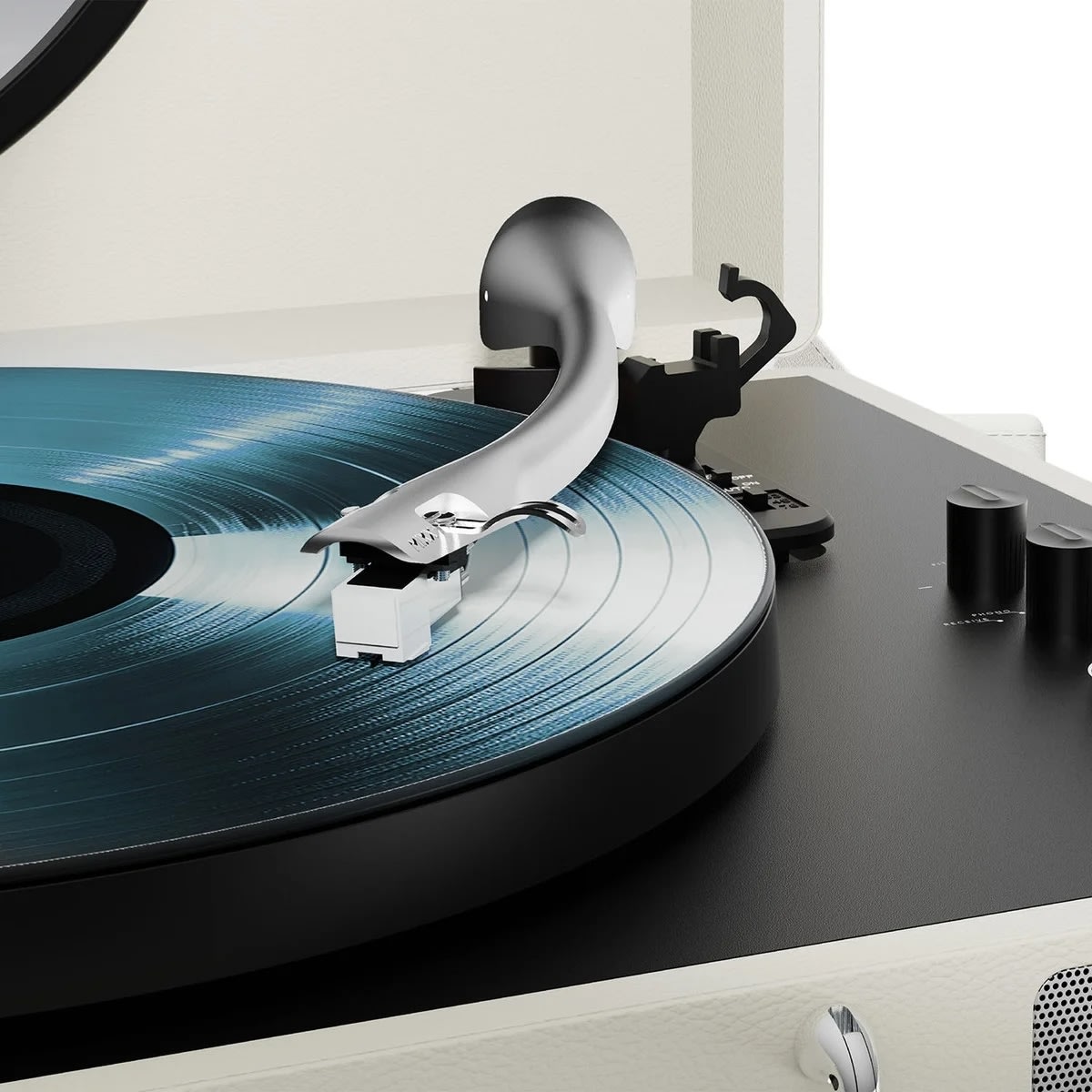 Mixx Vinylpladeafspiller Revival 65 Stereo, cream
