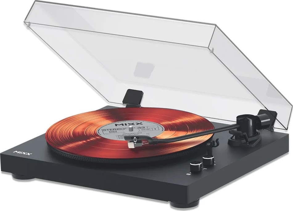 MIXX Vinylpladeafspiller Analog 5 Stereo, Sort