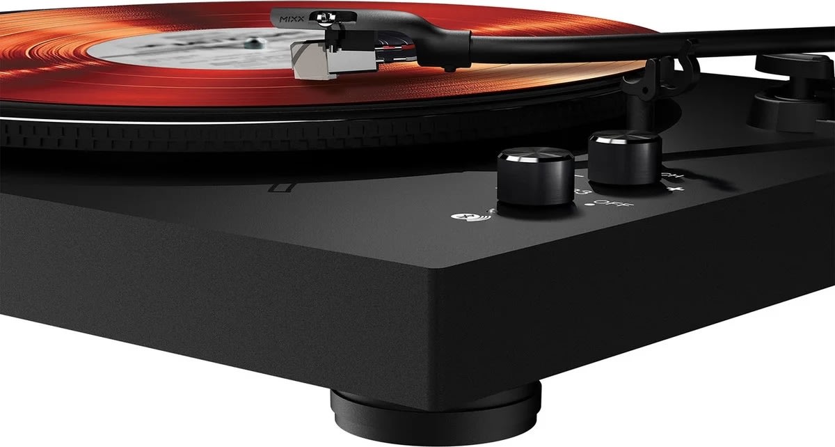 MIXX Vinylpladeafspiller Analog 5 Stereo, Sort