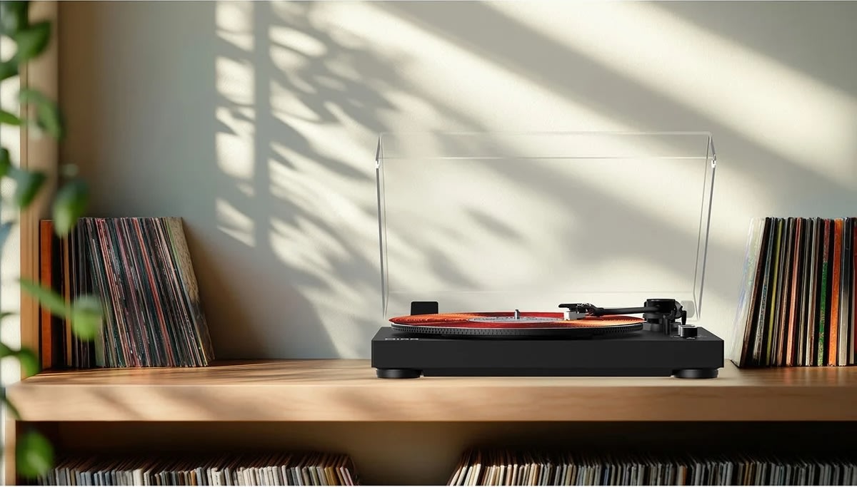 MIXX Vinylpladeafspiller Analog 5 Stereo, Sort
