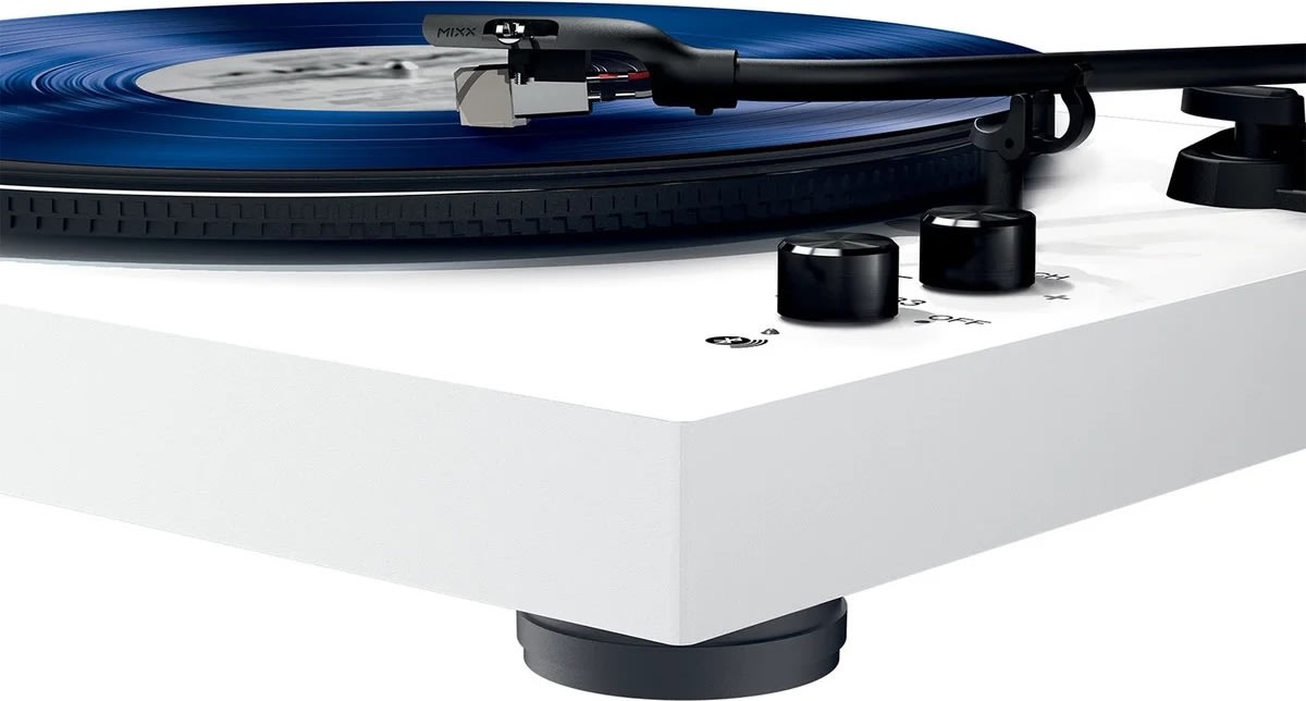 MIXX Vinylpladeafspiller Analog 5 Stereo, Hvid