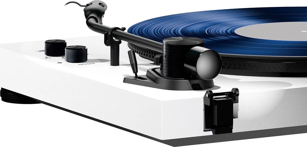 MIXX Vinylpladeafspiller Analog 5 Stereo, Hvid