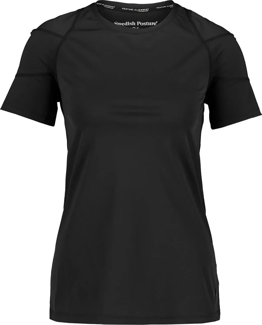 Swedish Posture T-shirt Dame Posture, sort, L