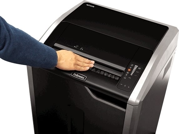 Fellowes Powershred 425HS makulator, sort