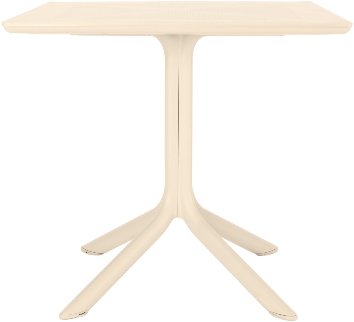 Cuba Havebord, plast, UV, 80x80x75cm, sand
