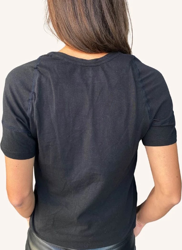 Swedish Posture T-shirt Dame Posture, sort, XL