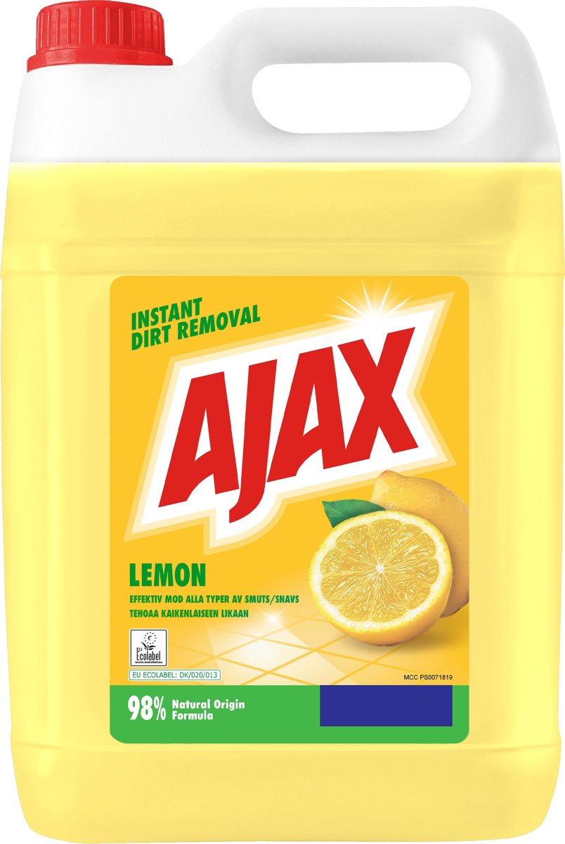 Ajax Lemon Universalrengøring, 5 L