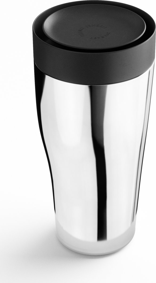Georg Jensen Sky Termokop H19 cm, blank stål