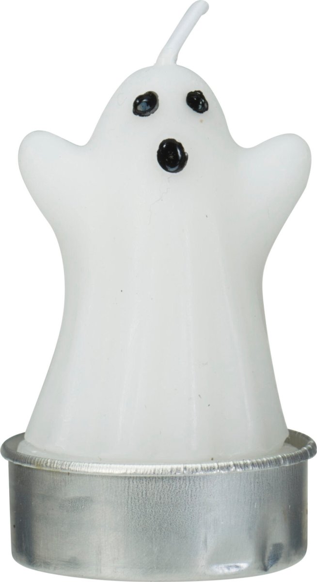 Spøgelsesstearinlys, 3 stk., paraffin