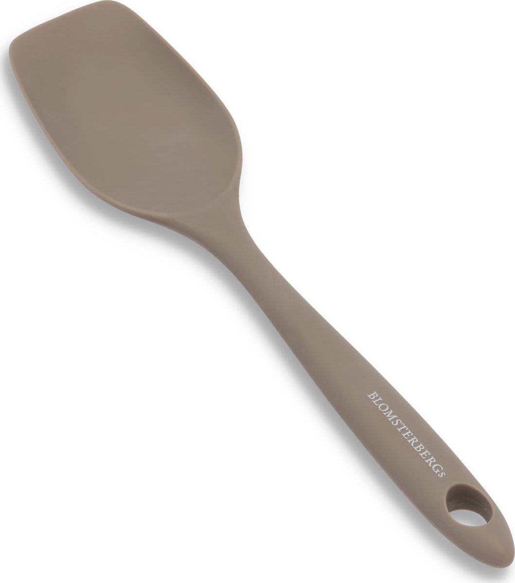 Blomsterbergs Grydeske, sillikone, 27 cm, latte
