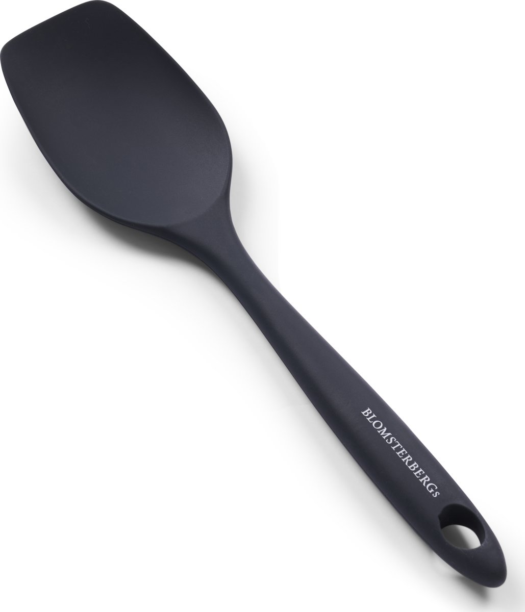 Blomsterbergs Grydeske, sillikone, 27 cm, grå