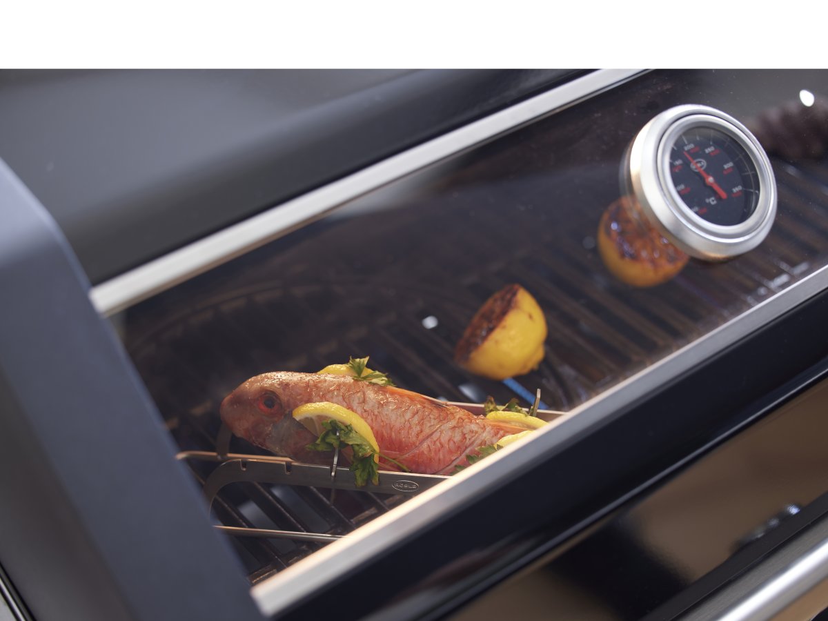 Rösle Videro G3-S Gasgrill, sort, 3 brændere