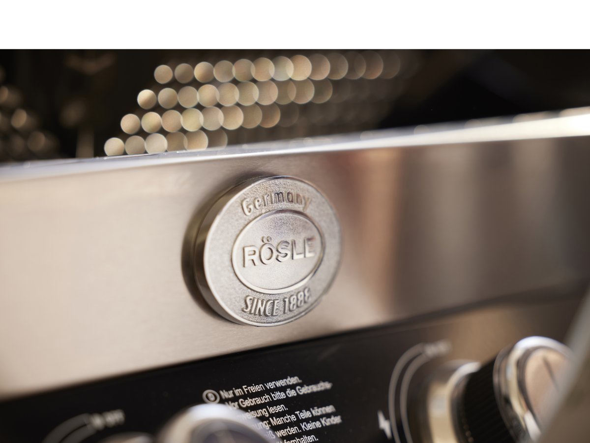 Rösle Videro G3-S Gasgrill, sort, 3 brændere
