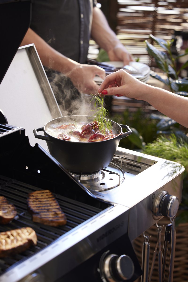 Gasgrill Rösle Videro G6-S Vario+, sort