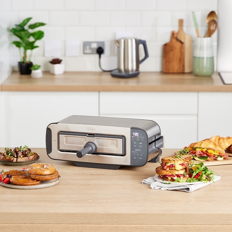 Ninja Foodi 3 i 1 Toaster, Grill & Panini, stål
