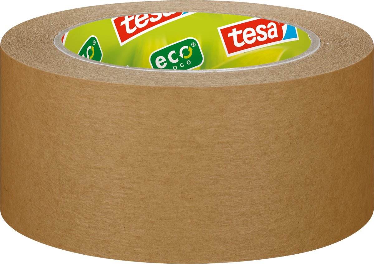 tesa ecoLogo Pakketape | Papir | 50mm x 50m