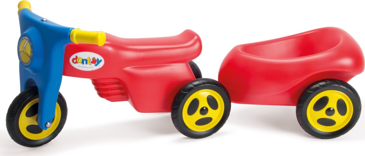 Dantoy Motorcykel m/plastikhjul, L58,5 cm
