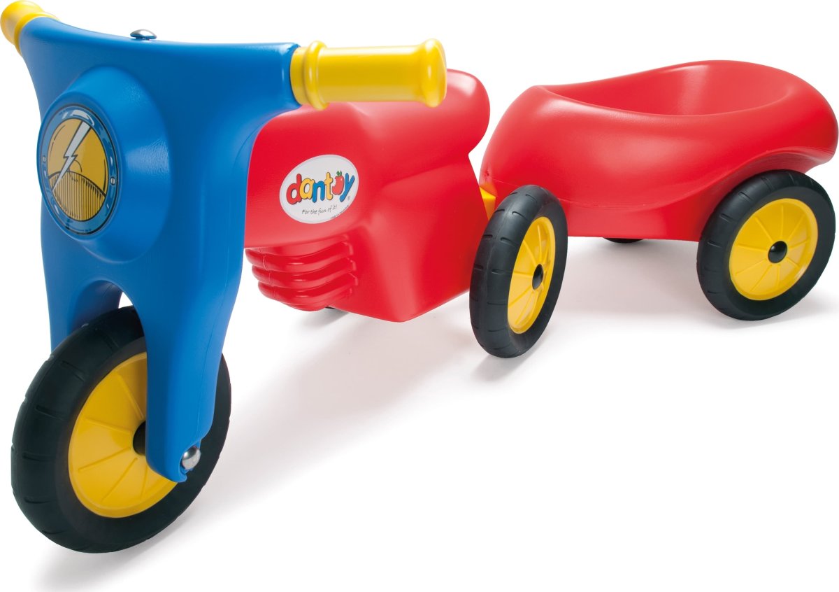 Dantoy Motorcykel m/gummihjul, L58,5 cm