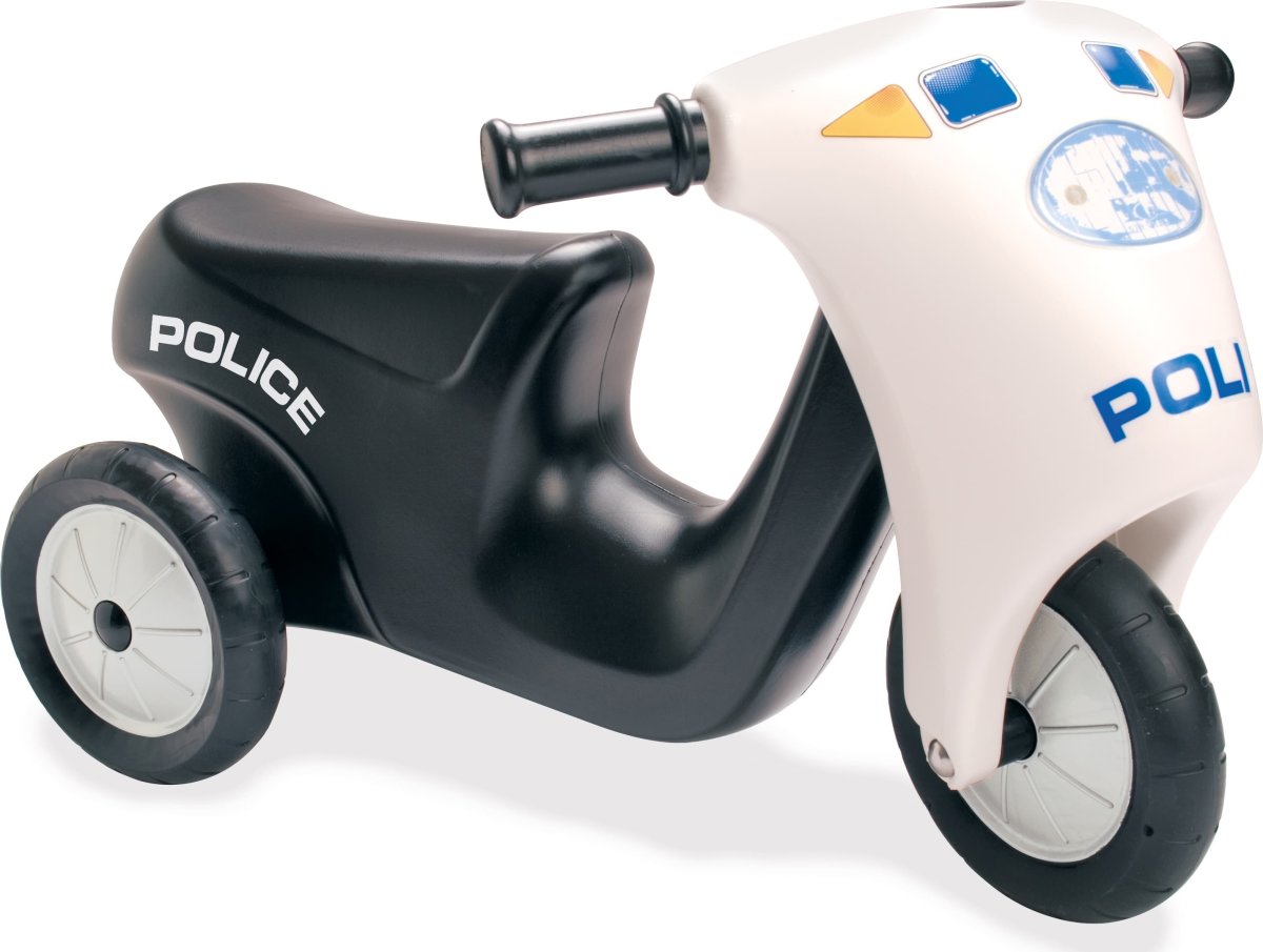 Dantoy Politi scooter m/gummihjul, L60 cm