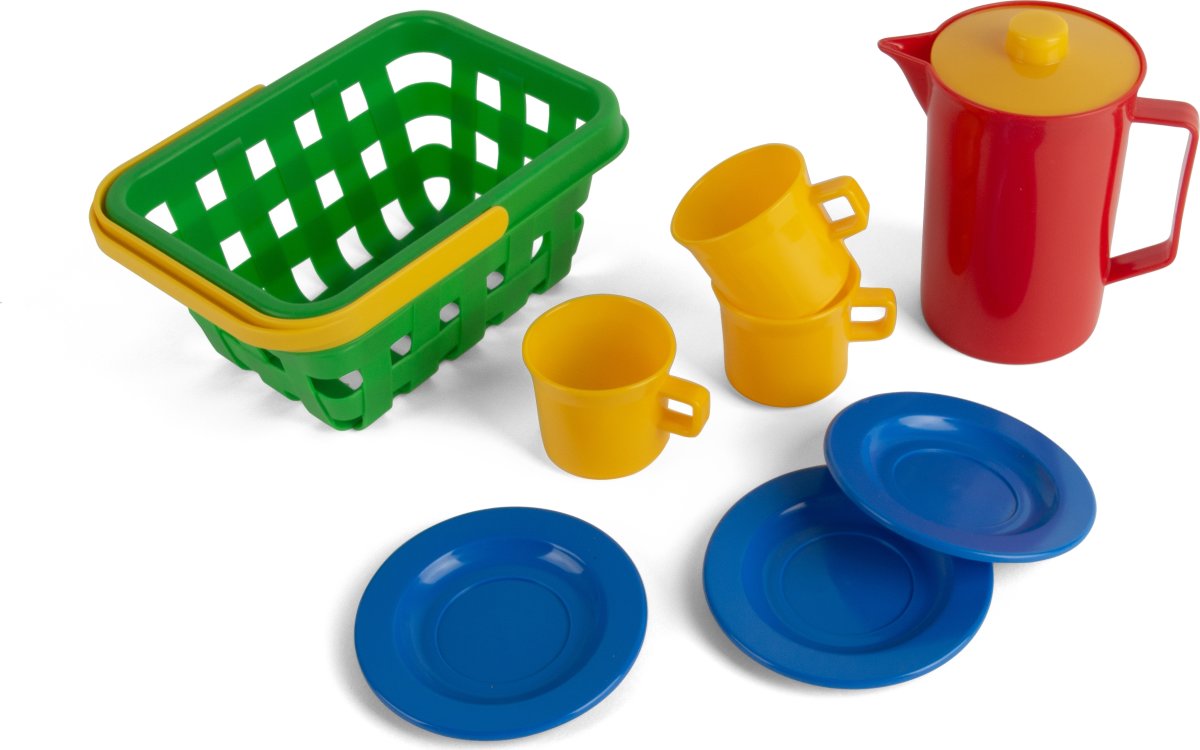 Dantoy Kaffe og picnic sæt, 9 dele