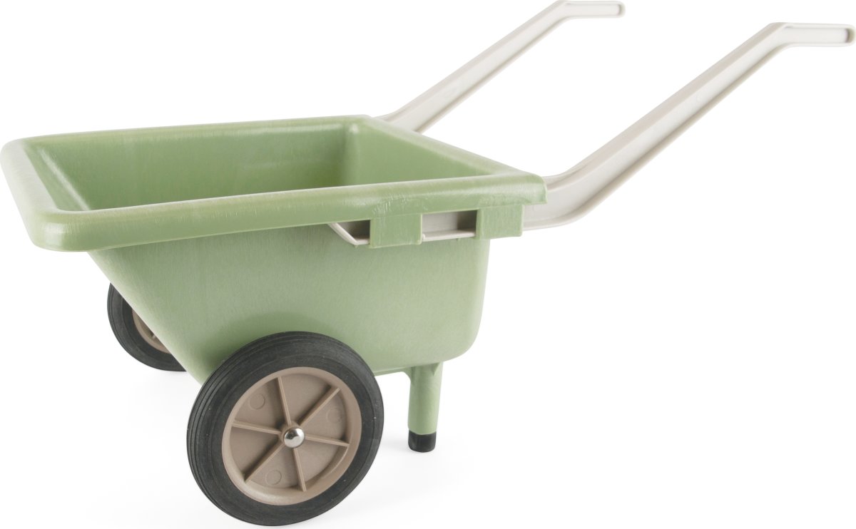Dantoy Green Garden trillebør m/2 hjul, L72 cm