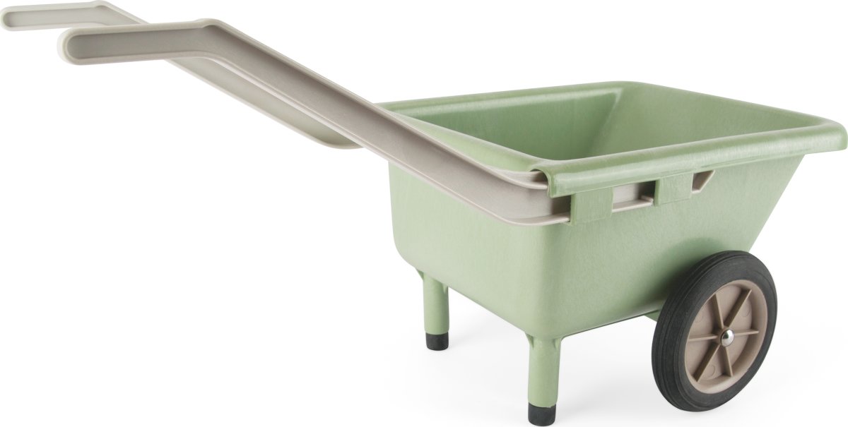 Dantoy Green Garden trillebør m/2 hjul, L72 cm