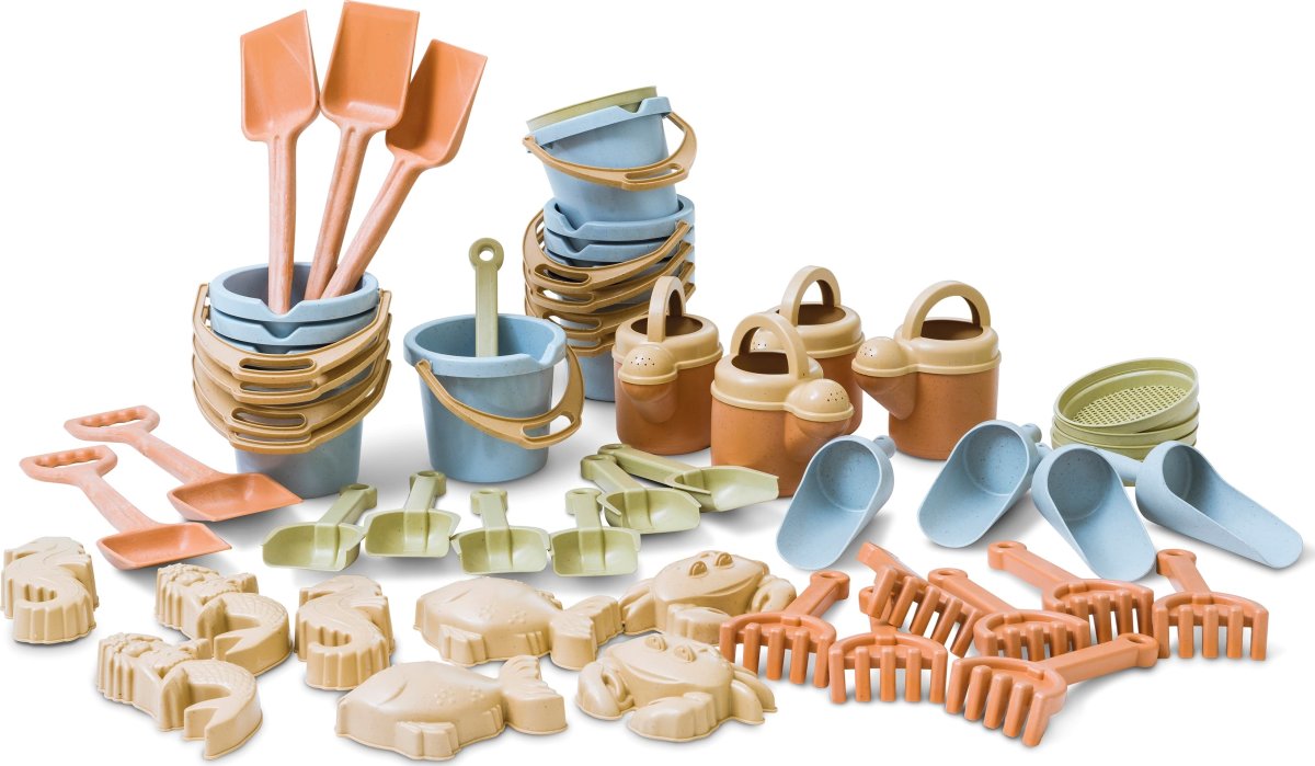 Dantoy BIO plast sandsæt, 50 dele