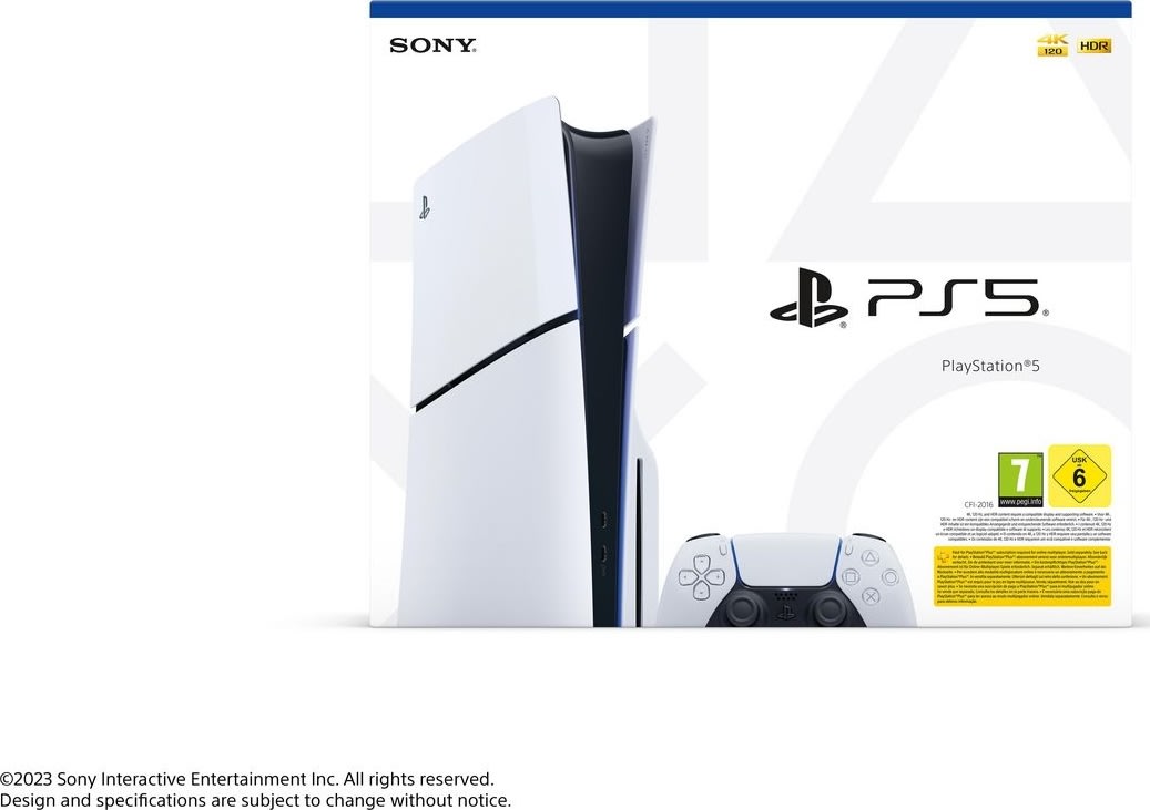 Sony PlayStation 5 Slim Standard Edition, 1TB