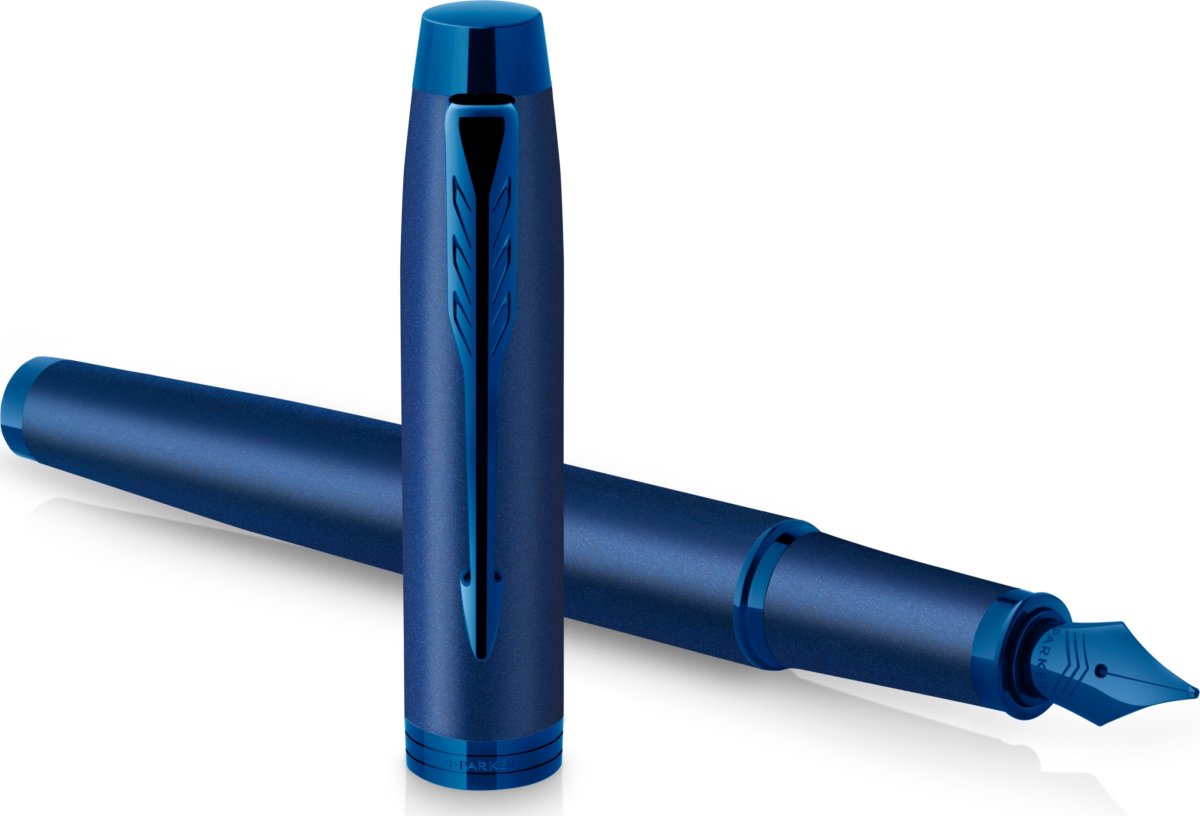 Parker IM Monochrome Blue Fyldepen | F