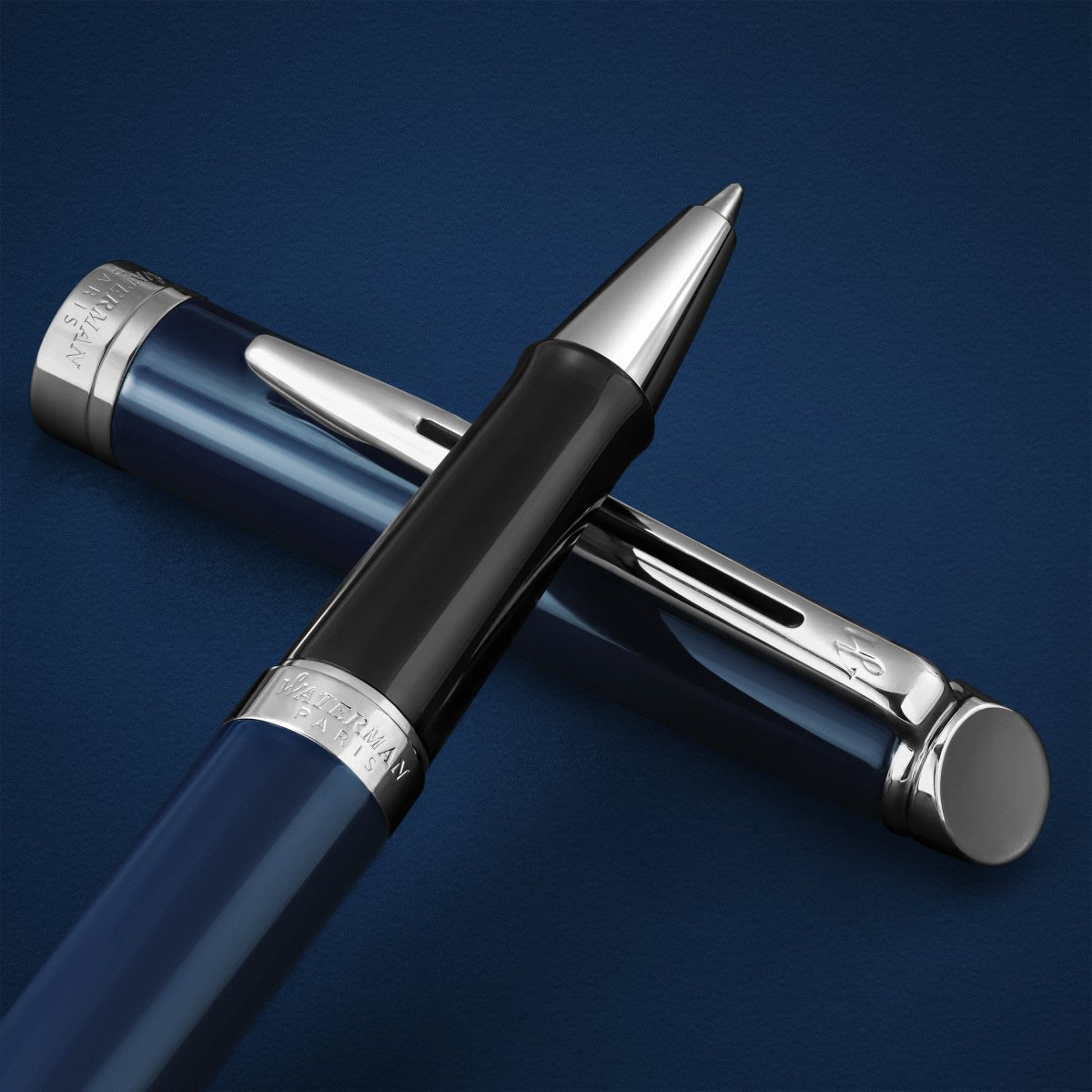 Waterman Hémisphère Blue CT Rollerpen | F