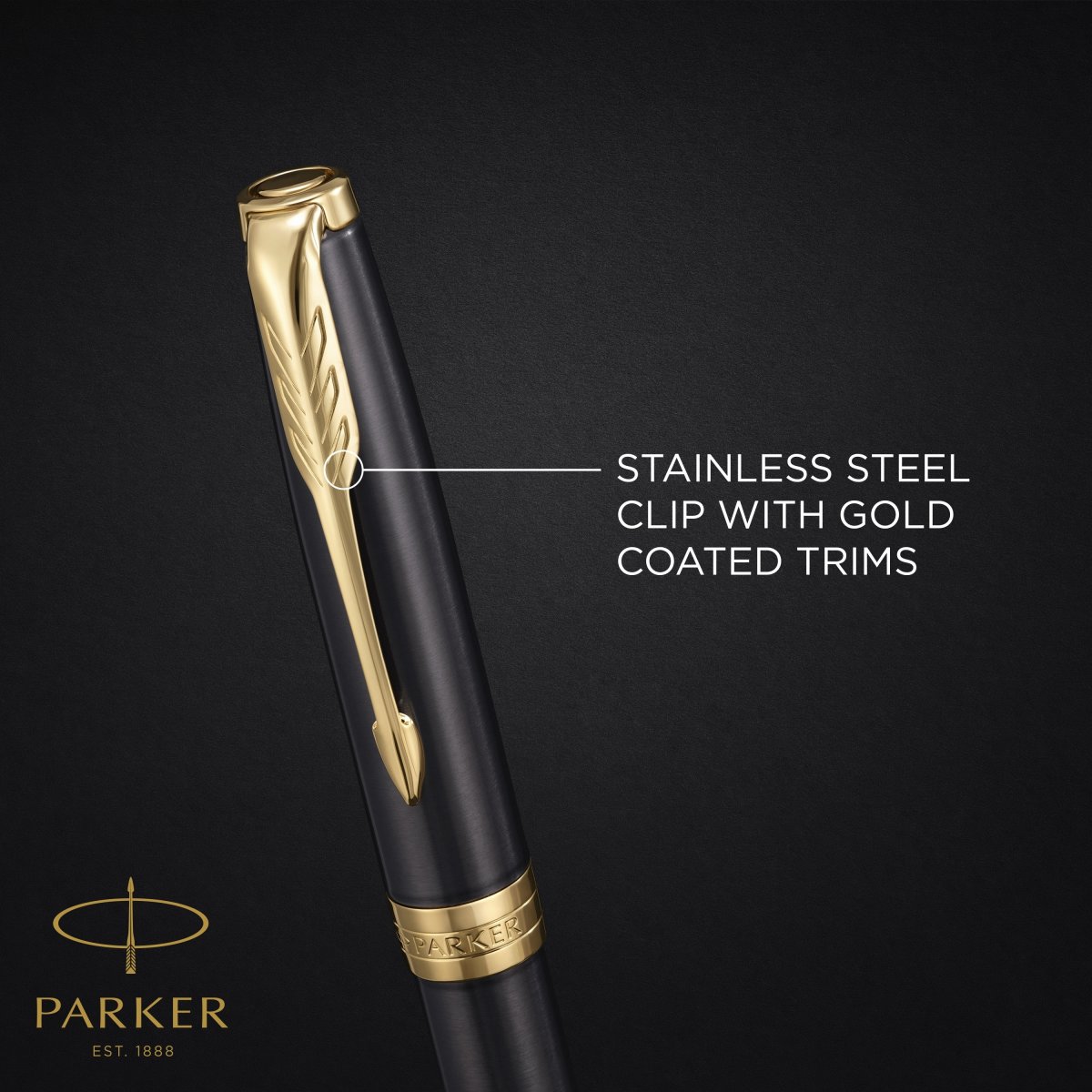 Parker Sonnet Grey GT Rollerpen | F