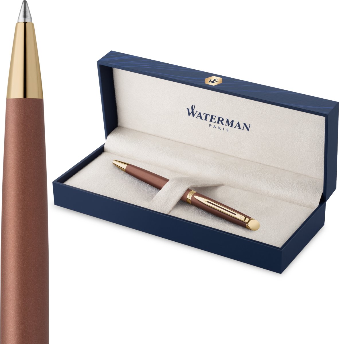 Waterman Hémisphère Copper Red Kuglepen | M