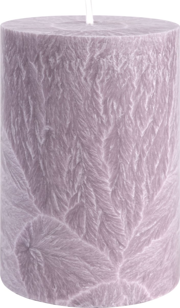 Bloklys, Shea-stearin, 6,7x10 cm, Lavendel