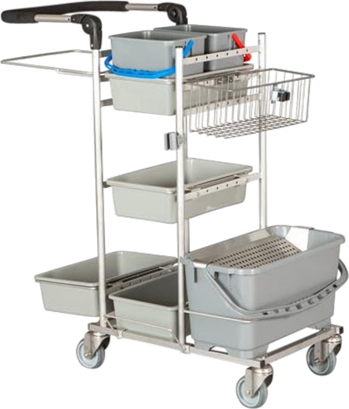 Tina Trolleys Rengøringsvogn, Ergo Drip System