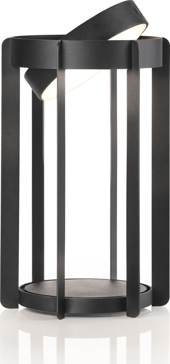 Zone Firefly LED lanterne, Ø19 x H30 cm, sort