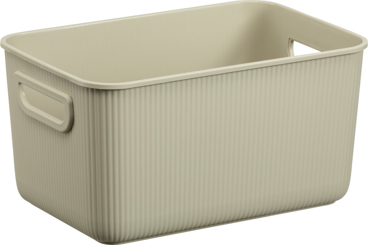 Akita opbevaringsboks, lille, beige