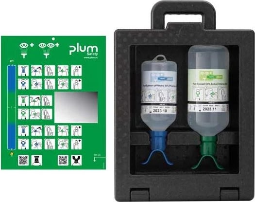 Plum iBox 2 Øjenskyllestation inkl. 2 x øjenskyl