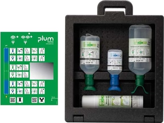 Plum iBox 3, Tom øjenskyllestation til 3 flasker