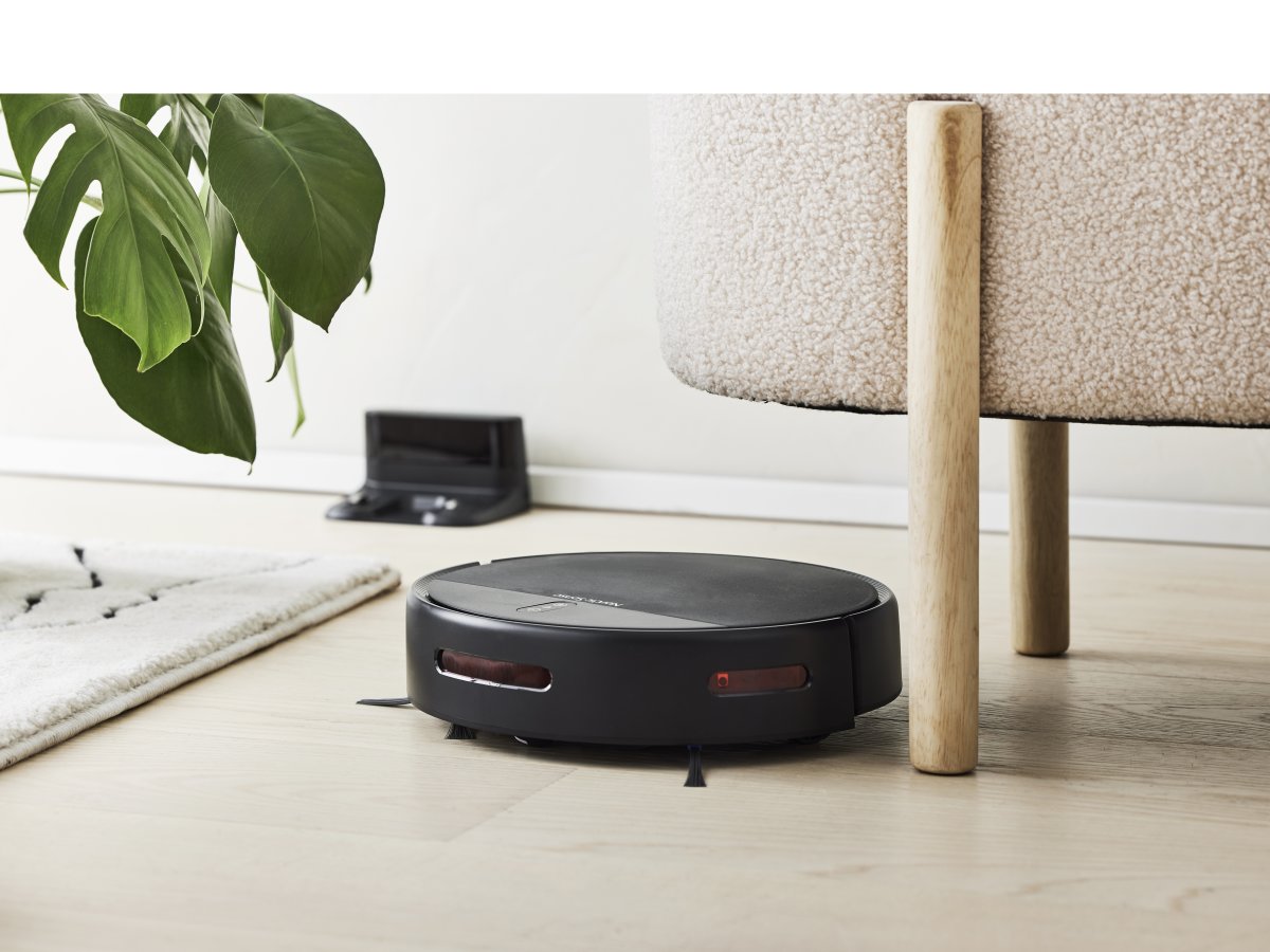 Nordic Sense Robotstøvsuger m/Gulvvask & ladestati