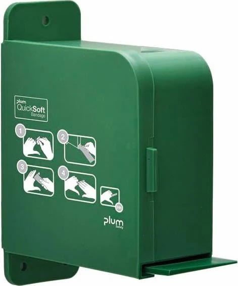 Plum QuickSoft Dispenser inkl. 1 blå bandage refil