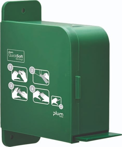 Plum QuickSoft Dispenser inkl. 1 beige bandage