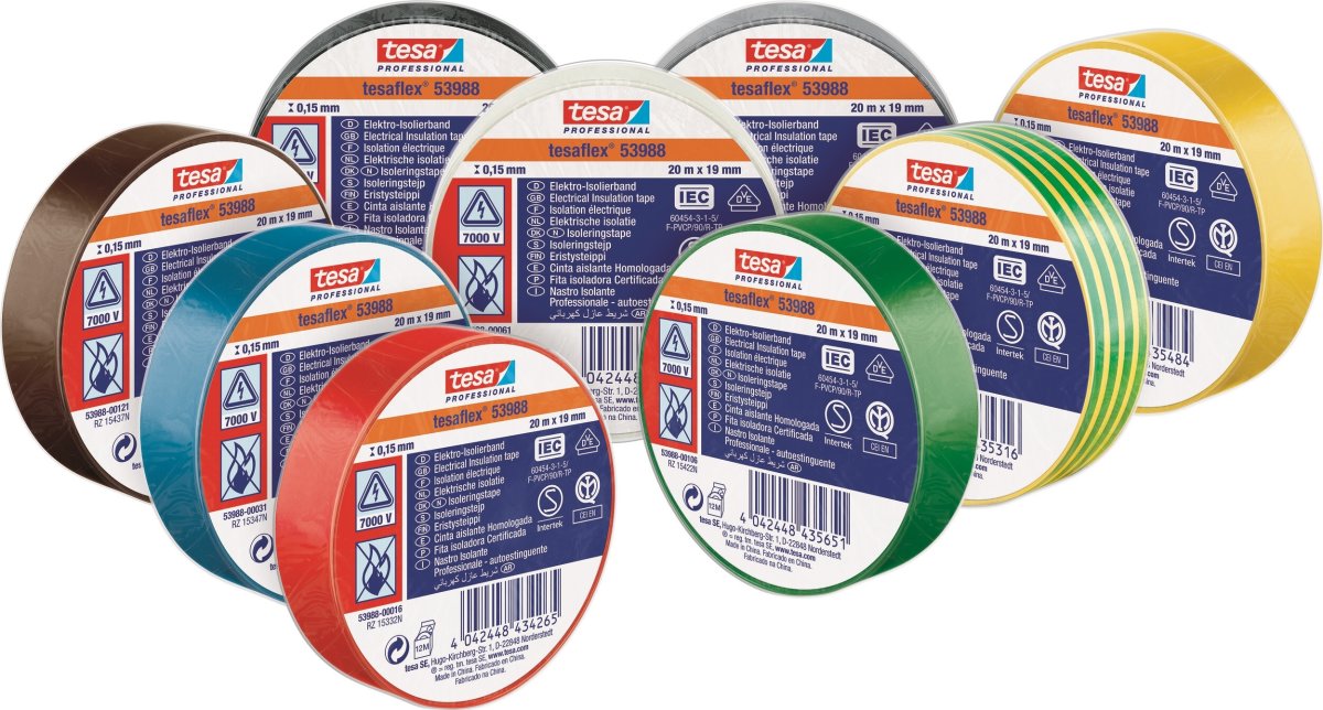 tesa Isoleringstape | 15mm x 10m | Hvid