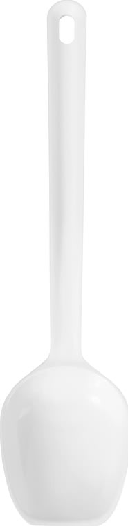 GastroMax Grydeske, plast, medium, 27 cm, hvid