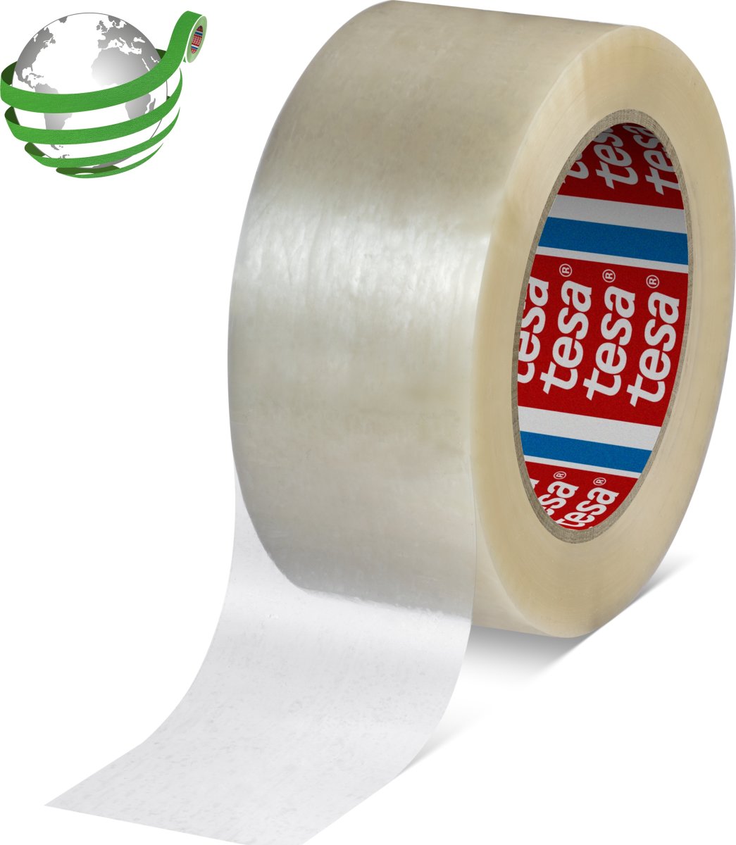tesa Standard Pakketape | PET | 50mm x 132m | Klar
