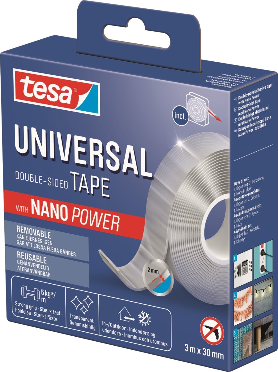 tesa Nano Power Universaltape | 30mm x 3m