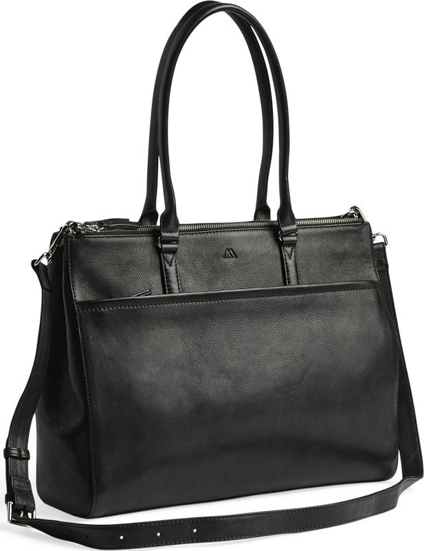 Markberg Juniper Computertaske, zero waste, sort