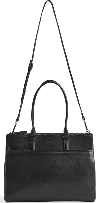 Markberg Juniper Computertaske, zero waste, sort