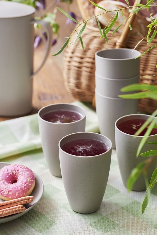 GastroMax Drikkeglas, BIO, gråbrun, 4DL
